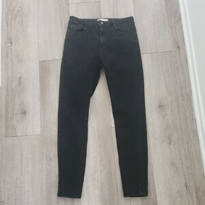 Bershka Women's Black Skinny Jeans